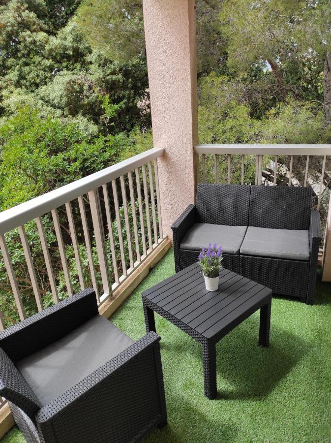 Charmant Studio Climatise 24 M2 Terrasse A 100M De La Plage Saint-Mandrier-sur-Mer Eksteriør billede