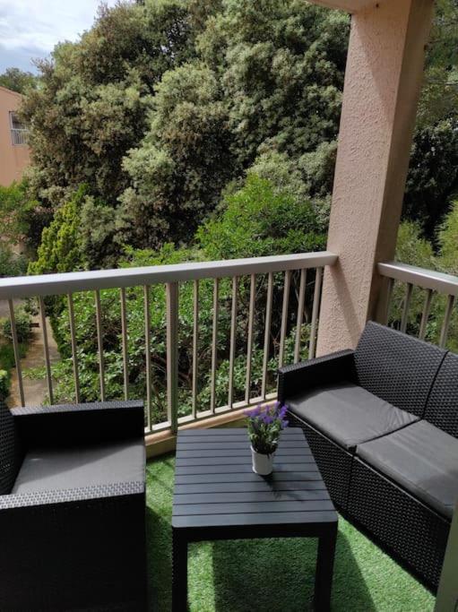 Charmant Studio Climatise 24 M2 Terrasse A 100M De La Plage Saint-Mandrier-sur-Mer Eksteriør billede